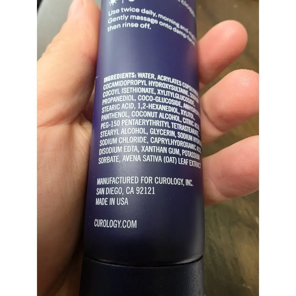 Curology The Cleanser ~ 80ml‎ 2.7 fl oz ~ Sealed